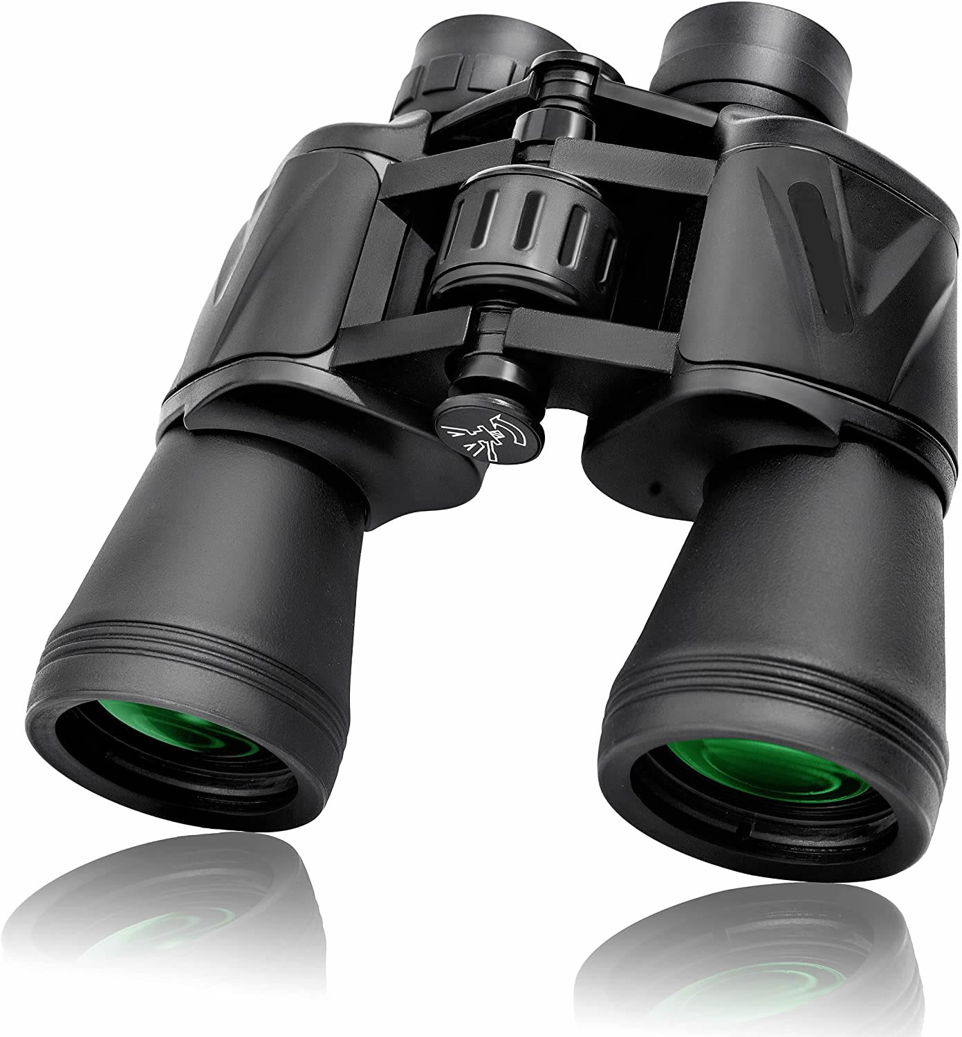 Gaterda 20x50 HD Professional Waterproof Binoculars: High Power Military Low Light Night Vision Binoculars with Durable & Clear BAK4 Prism FMC Lens for Bird Watching Hunting Outdoor Sports and Concert (BK80)